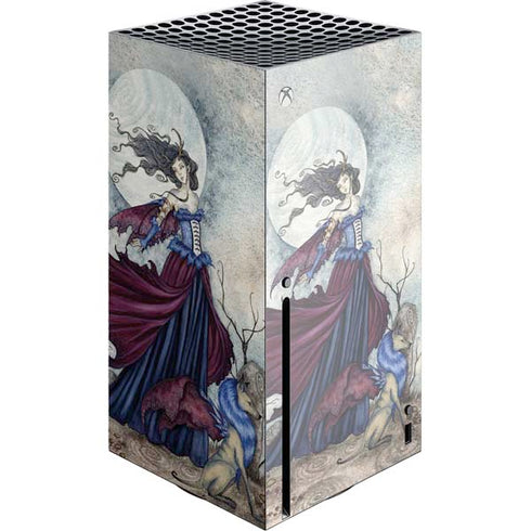 The Moon is Calling Fairy and Dragon by Amy Brown Xbox Series X Skins